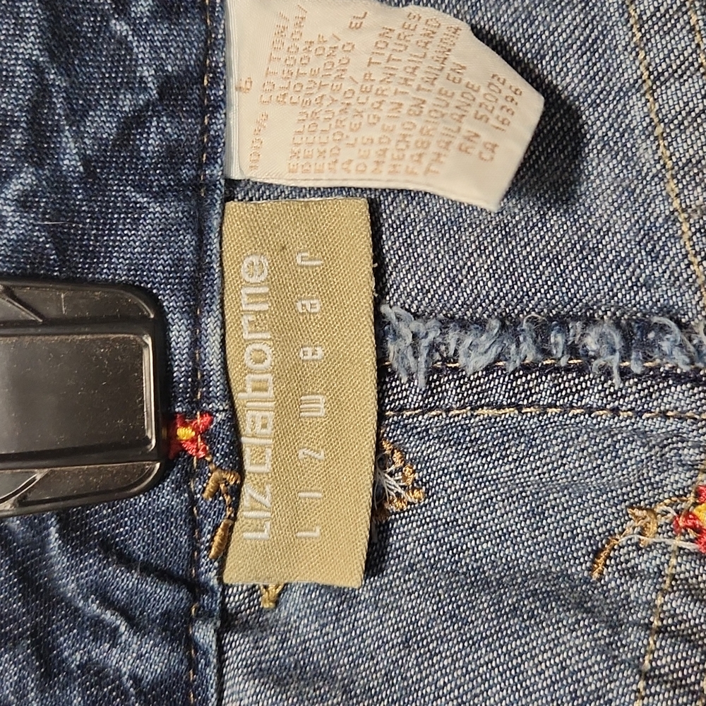 Vintage Liz Claiborne embroidered jeans - Picture 4 of 4